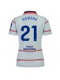 Ženski Nogometna dresi replika Atletico Madrid Cristian Romero #21 Tretji 2026-27 Kratek rokav Ženski Nogometna dresi replika Atletico Madrid Cristian Romero #21 Tretji 2026-27 Kratek rokav